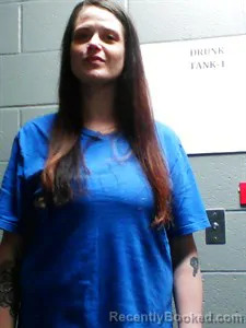 Mugshot of Heather Marie Shelly booked in Franklin County, Arkansas on October 28, 2026
