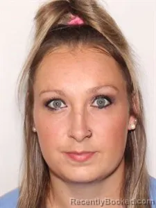 Mugshot of Lacey Luedemann booked in Fulton County, Arkansas on May 8, 2026