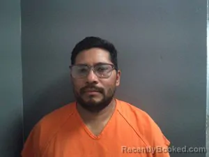 Mugshot of Gabriel Antonio Martinez-Urbina booked in Fulton County, Arkansas on June 6, 2026