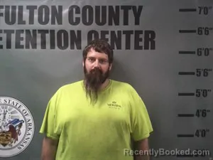 Mugshot of Logan T Phelps booked in Fulton County, Arkansas on June 29, 2026