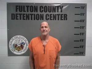 Mugshot of James Ray Coffey booked in Fulton County, Arkansas on August 12, 2026