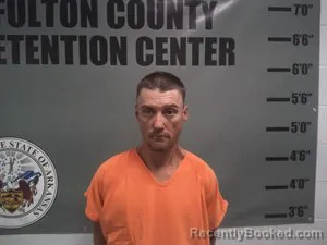 Mugshot of Joshua Levi Clinton booked in Fulton County, Arkansas on August 14, 2026
