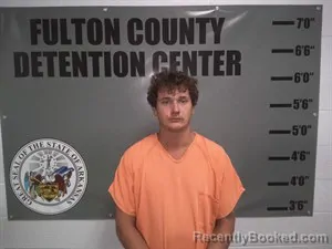Mugshot of Alejandro Scroggs booked in Fulton County, Arkansas on August 23, 2026