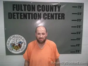 Mugshot of Dustin Niswonger booked in Fulton County, Arkansas on August 24, 2026
