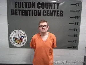 Mugshot of Joshua Thompson booked in Fulton County, Arkansas on September 5, 2026