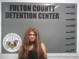 Mugshot of Jamie Michele Shipman booked in Fulton County, Arkansas on September 23, 2026