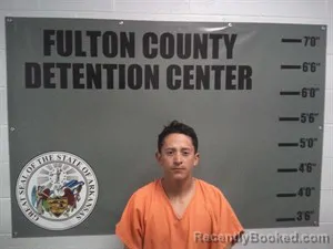 Mugshot of Carlos Daniel Hernandez booked in Fulton County, Arkansas on September 28, 2026