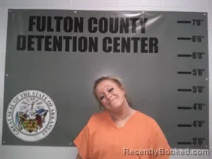 Mugshot of Tonya Jean Johnson booked in Fulton County, Arkansas on October 4, 2026