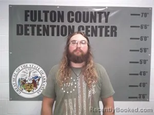 Mugshot of Seth Ryan Petty booked in Fulton County, Arkansas on October 14, 2026