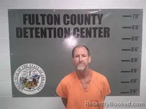 Mugshot of William Leon Jolley booked in Fulton County, Arkansas on October 25, 2026