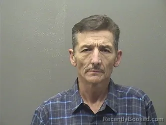 Mugshot of Lance Keith Akers booked in Garland County, Arkansas on October 6, 2026