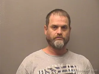 Mugshot of Randall David Arnold booked in Garland County, Arkansas on August 21, 2026