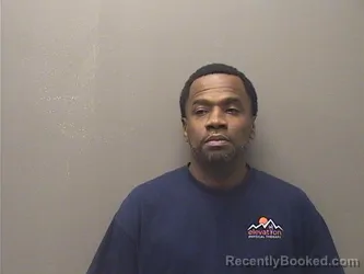 Mugshot of Angelo La-June Bryant booked in Garland County, Arkansas on August 17, 2026