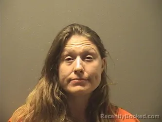 Mugshot of Brandy Lynn Billingsley booked in Garland County, Arkansas on August 22, 2026