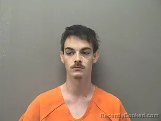 Mugshot of Cameron Joseph Buck booked in Garland County, Arkansas on August 26, 2026