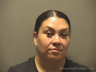 Mugshot of Isabel Monique Blanco booked in Garland County, Arkansas on August 14, 2026