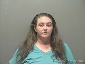 Mugshot of Jessica Lynn Baldwin booked in Garland County, Arkansas on October 3, 2026