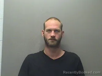 Mugshot of Justin Paul Biggers booked in Garland County, Arkansas on August 17, 2026