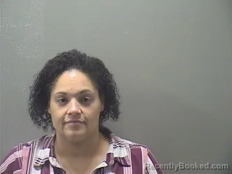 Mugshot of NACHEZLYNN CHIREE MICHELLE BROWN booked in Garland County, Arkansas on April 22, 2026