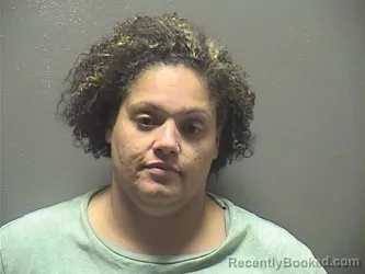 Mugshot of Nachezlynn Chiree Michelle Brown booked in Garland County, Arkansas on July 27, 2026