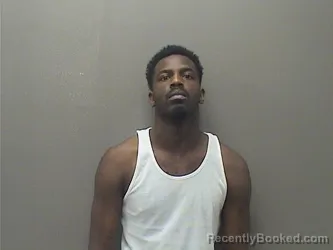 Mugshot of Quan-Terrious Kentrel Bedford booked in Garland County, Arkansas on July 27, 2026