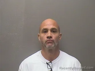 Mugshot of Shawn Micheal Bray booked in Garland County, Arkansas on August 24, 2026