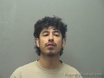 Mugshot of Alex Cadena-Gomez booked in Garland County, Arkansas on August 30, 2026