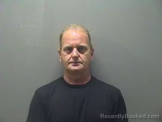 Mugshot of Bryan Wesley Cook booked in Garland County, Arkansas on August 11, 2026