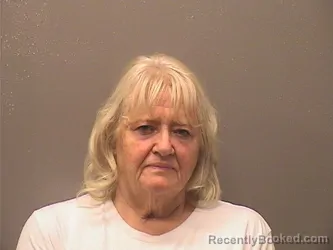 Mugshot of Barbara Jean Crom booked in Garland County, Arkansas on August 20, 2026