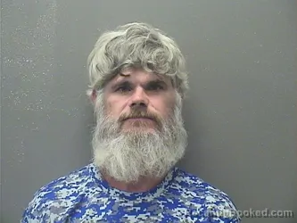 Mugshot of HAROLD GENE CASEY booked in Garland County, Arkansas on May 8, 2026