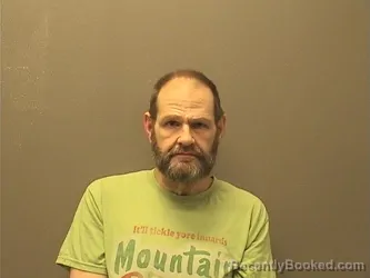 Mugshot of James Kurt Costello booked in Garland County, Arkansas on October 5, 2026