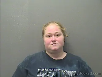 Mugshot of Savanna Danielle Cook booked in Garland County, Arkansas on October 8, 2026