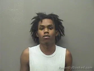 Mugshot of Zahir Okari Carter booked in Garland County, Arkansas on August 14, 2026