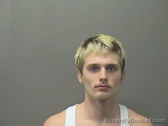 Mugshot of DUSTIN GENE WAYNE DEVORE booked in Garland County, Arkansas on July 1, 2026
