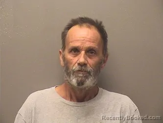 Mugshot of Frankie Allen Downie booked in Garland County, Arkansas on August 20, 2026