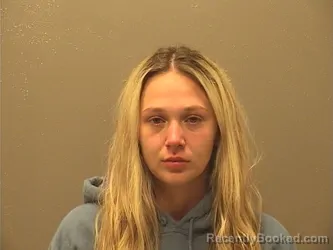 Mugshot of Nicolette Paige Dickson booked in Garland County, Arkansas on August 10, 2026