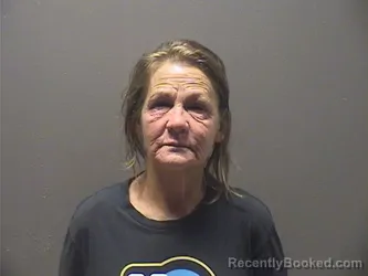 Mugshot of Edna Elizabeth Estell booked in Garland County, Arkansas on August 8, 2026