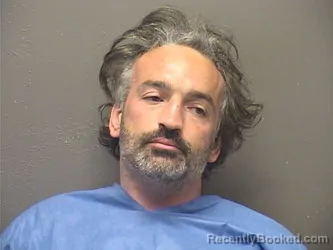 Mugshot of Joe Athan Ellis booked in Garland County, Arkansas on July 26, 2026