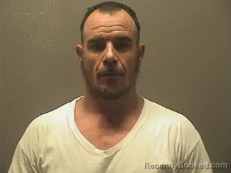 Mugshot of CHRISTOPHER LOUIS FRANKLIN booked in Garland County, Arkansas on April 24, 2026