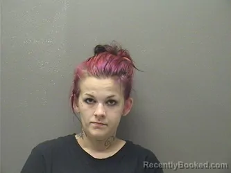 Mugshot of Kayleigh Jade Folsom booked in Garland County, Arkansas on October 2, 2026