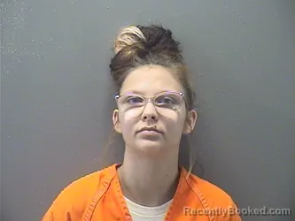 Mugshot of ARYANNA MICHELLE GAINEY booked in Garland County, Arkansas on May 11, 2026