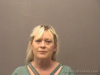 Mugshot of Jerri Jean Golmon booked in Garland County, Arkansas on October 7, 2026