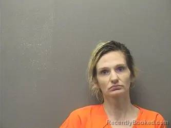Mugshot of Megan Lynn Grim booked in Garland County, Arkansas on August 2, 2026