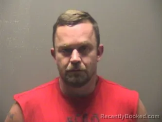 Mugshot of Michael Jon Guess booked in Garland County, Arkansas on August 22, 2026