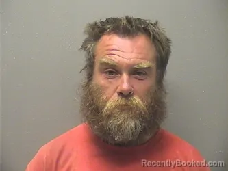Mugshot of Richard Allen Golla booked in Garland County, Arkansas on August 18, 2026