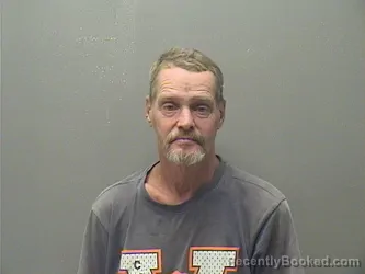 Mugshot of Timothy Gerkin booked in Garland County, Arkansas on October 9, 2026
