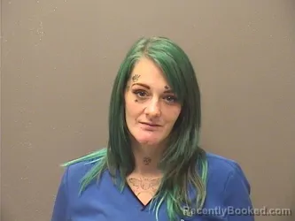 Mugshot of Brandi Machelle Heath booked in Garland County, Arkansas on October 4, 2026
