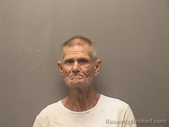 Mugshot of Donald Ray Henley booked in Garland County, Arkansas on August 25, 2026