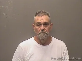 Mugshot of GERALD VANCE HILL booked in Garland County, Arkansas on July 30, 2026