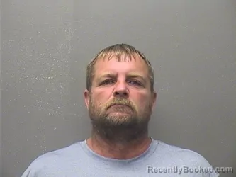 Mugshot of Rickey Lee 2Nd Harvey booked in Garland County, Arkansas on August 15, 2026